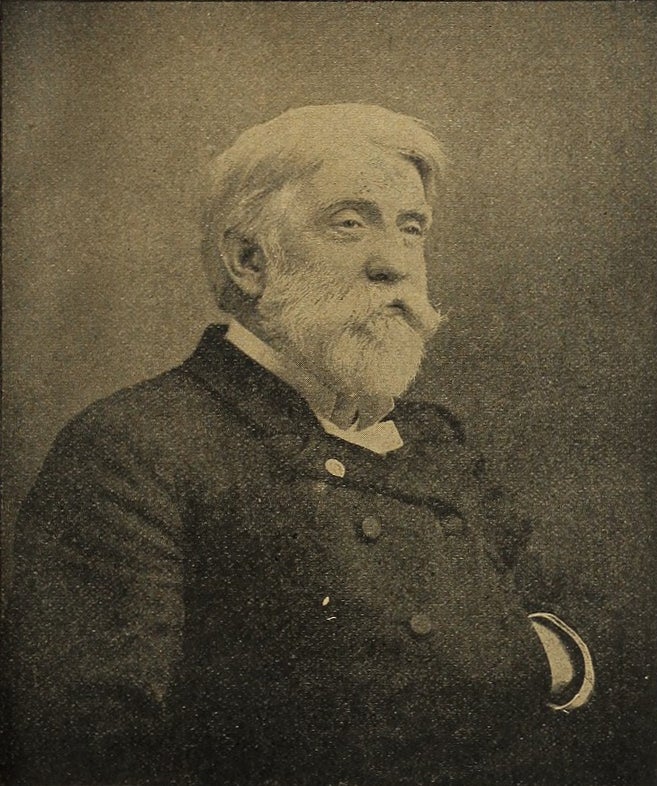 A bust photo of William Breckinridge in his sixties