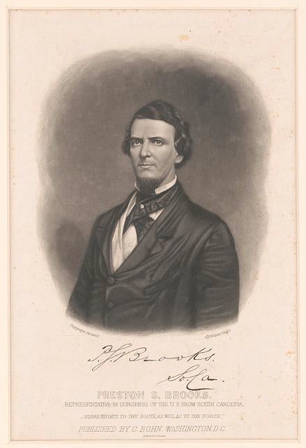 photgraph of preston brooks