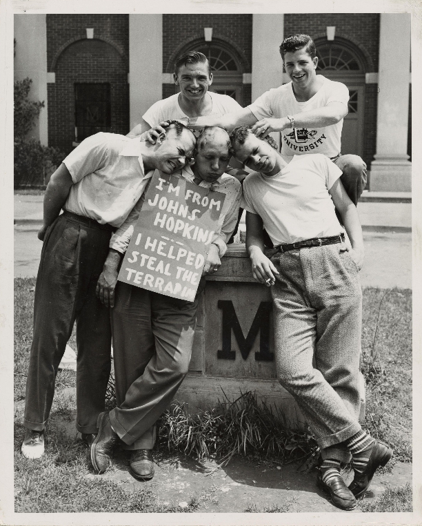  Captured Johns Hopkins students, University of Maryland, College Park, May 1947