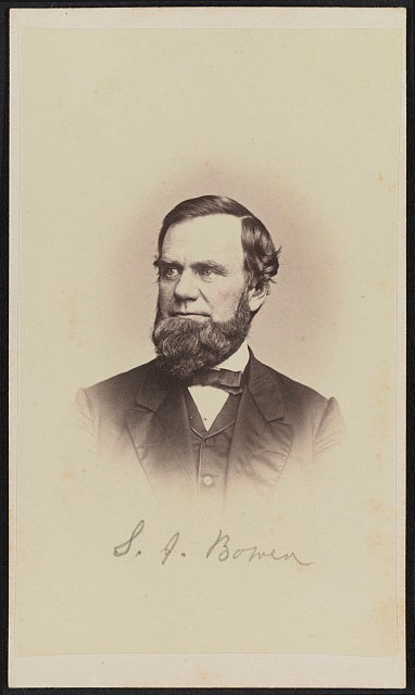 Portrait of Sayles J. Bowen  Portrait of Sayles J. Bowen
