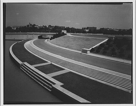 The Watergate Amphitheatre behind the Lincoln Memorial (Photo Source: Library of Congress) https://www.loc.gov/resource/thc.5a48939/ The Watergate Amphitheatre behind the Lincoln Memorial (Photo Source: Library of Congress) https://www.loc.gov/resource/thc.5a48939/