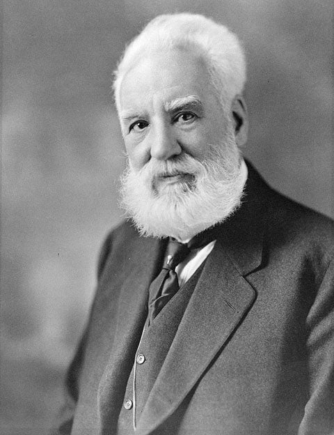 Studio, Moffett. Portrait of Alexander Graham Bell. 1919 1914. Library and Archives Canada / C-017335. https://commons.wikimedia.org/wiki/File:Alexander_Graham_Bell.jpg. Studio, Moffett. Portrait of Alexander Graham Bell. 1919 1914. Library and Archives Canada / C-017335. https://commons.wikimedia.org/wiki/File:Alexander_Graham_Bell.jpg.