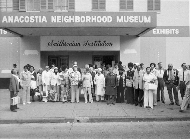 Exterior of the Anacostia Neighborhood/Community Museum (Source: Smithsonian Institution) 