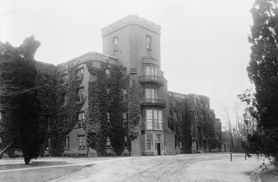Southeast Washington's St. Elizabeths hospital has had a long and, at times, not too pretty history. Center building at St. Elizabeths hospital.