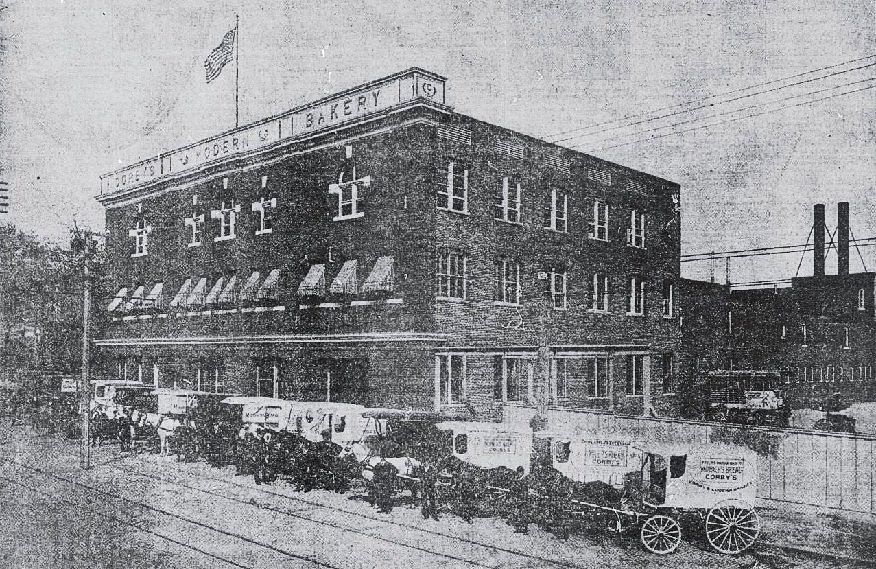 Corby Baking Company, 1906 “The Washington Times. (Washington [D.C.]) 1902-1939, January 28, 1906, Greater Washington Edition, Image 12.” 1906, January 28, 1906. http://chroniclingamerica.loc.gov/lccn/sn84026749/1906-01-28/ed-2/seq-12/.