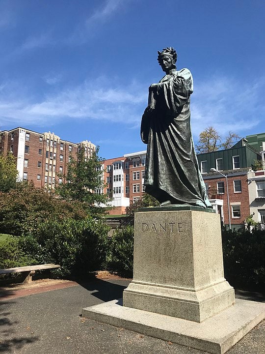 Dante Alighieri Statue (Source: Wikipedia)