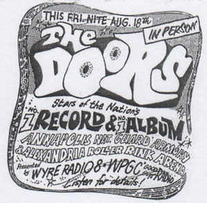 The Doors concert poster. (Photo source: Ebay) The Doors concert poster. (Photo source: Ebay)