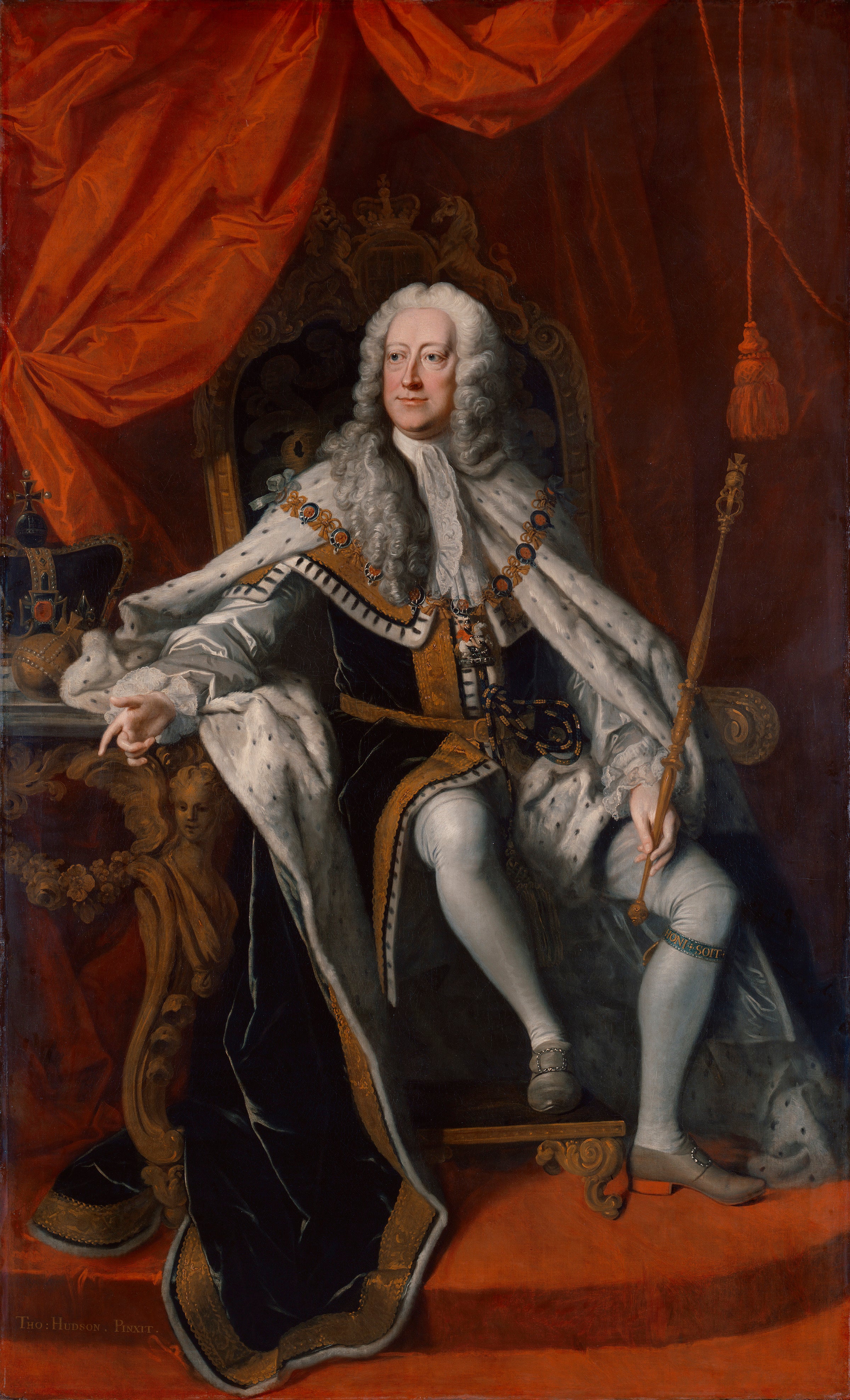 Portrait of King George II of Great Britain