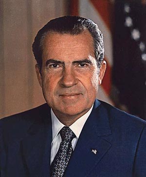 Richard Nixon c. 1973. (Source: Wikipedia) Richard Nixon c. 1973. (Source: Wikipedia)
