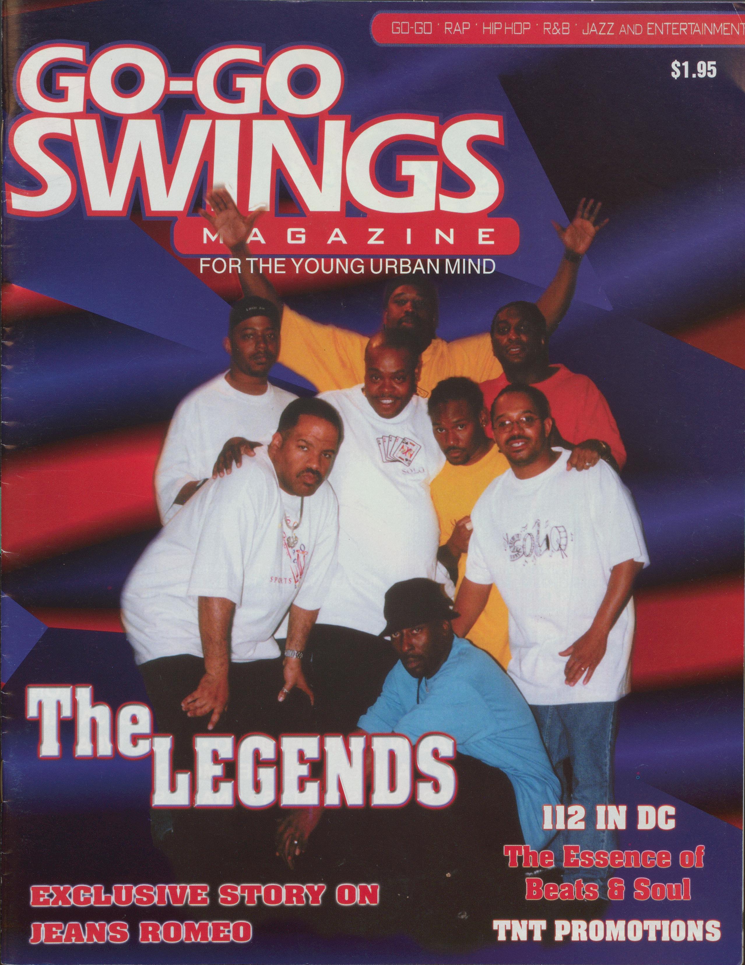 Cover of an issue of Go-Go Swings Magazine (Source: DC Library's Go-Go Archive) Cover of an issue of Go-Go Swings Magazine (Source: DC Library's Go-Go Archive)
