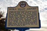 Historical marker detailing old Hybla Valley airport. (Source: Wikipedia)