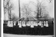 May Day festivities at National Park Seminary c.1907 (Source: LOC)