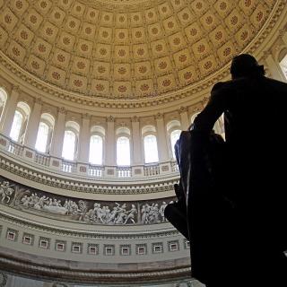 View of the U.S. Capitol rotunda