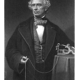 A lithograph of a middle-aged morse
