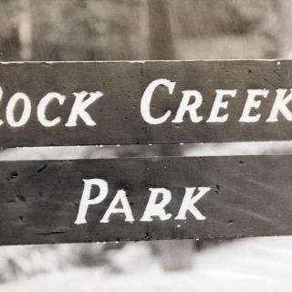 Rock Creek Park sign