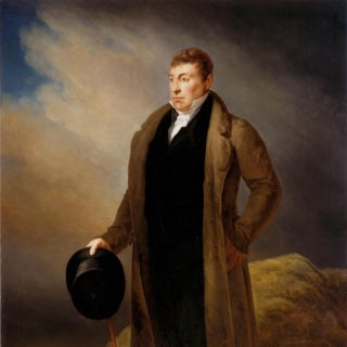 Portrait of Lafayette in 1823 painted by Ary Scheffer from Wikimedia Commons.