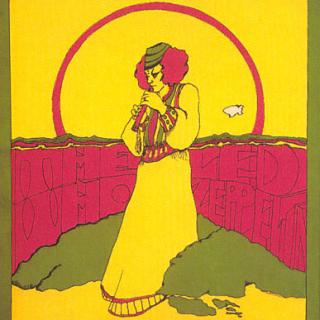 The Who and Led Zeppelin Concert Poster, Merriweather Post Pavilion, May 25, 1969, Tina Silverman, artist