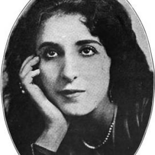 The rise and fall of "vampire" Despina Davidovitch Storch was big news in 1918. The Washington Times ran an 11 part series about her. (Photo source: Wikipedia)