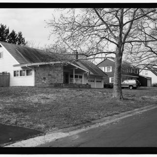 View of houses in Bowie Maryland
