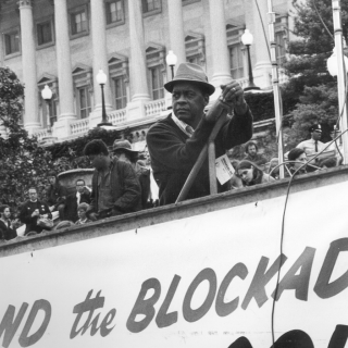 Julius Hobson was as active an activist as you could imagine, but he also collaborated with law enforcement for several years. (Image source: DC Public Library, Washingtoniana Division, Collection 1, Julius Hobson Papers.)