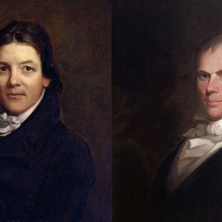 John Randolph (left) and Henry Clay (right) (Source: Wikipedia)