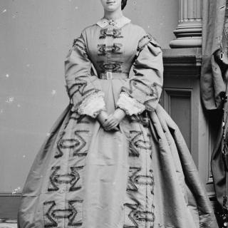 Kate Chase c. 1861 (Photo source: Wikipedia)