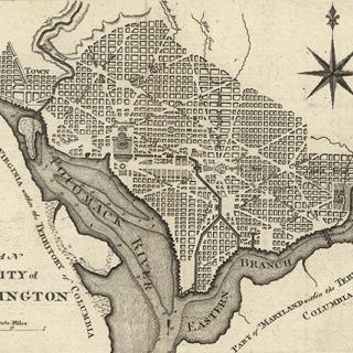 Development of Pierre L'Enfant's Plan for the City of Washington was still in its infancy when Frances Few visited Washington in the early 1800s.
