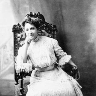 Photograph of Mary Church Terrell as a young adult. 