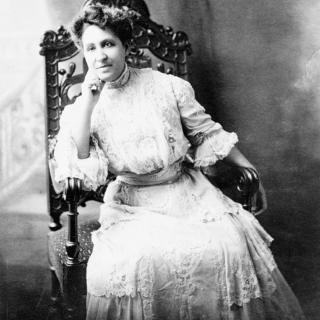 Photograph of Mary Church Terrell as a young adult. 