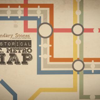 Historical D.C. Metro Map graphic