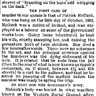 Evening Star article from March 25, 1882.
