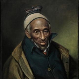 Portrait of Yarrow Mamout by Chales Wilson Peale, 1819.