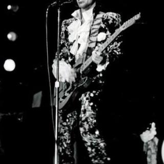 Prince performing at Gallaudet University on November 29, 1984 (Photo: Courtesy of the Gallaudet University Archives)