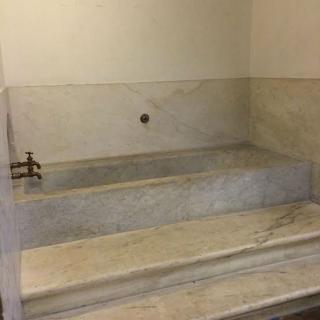 “A Senate bathtub, as it appears today. Six tubs were installed in a basement room in the Senate wing of the Capitol in 1859 to provide bathing facilities for senators” (Photo Credit: Senate Historical Office) https://www.senate.gov/artandhistory/history/common/image/Senate_Bathtubs.htm