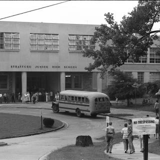 Arlington's Stratford Junior High School on September 1, 1959. (Source: Library of Congress)