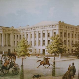 Patent Office in 1855 after it was rebuilt. (Source::: Library of Congress)
