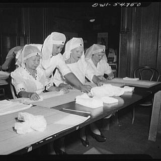 Filipino American Red Cross surgical dressing unit