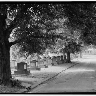 View of the Congressional Cemetery in the 1930s