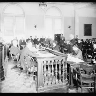 Wan in courtroom