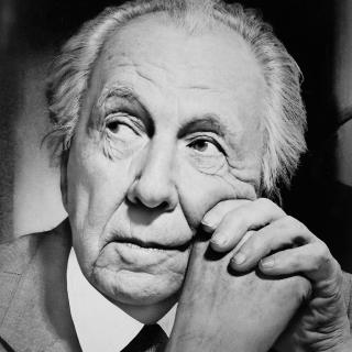 Portrait of Frank Lloyd Wright