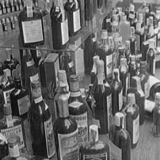 Liquor Bottles in D.C. Around 1920 (Source: Library of Congress, Theodor Horydczak Collection)