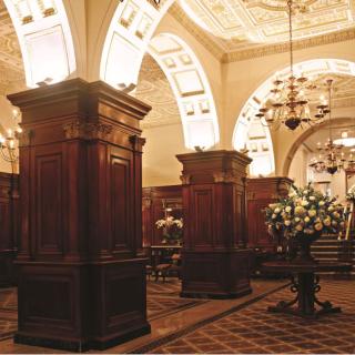The lobby of the Hay-Adams Hotel. (Photo courtesy of the Hay-Adams Hotel.)