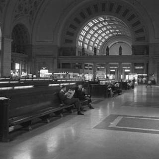 Union Station in 1963, prior to a botched 1970s repurposing that nearly destroyed the building. (Source: Library of Congress)