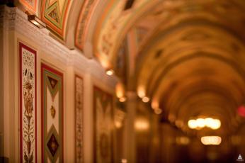 The Brumidi Corridors. (Photo source: Architect of the Capitol)