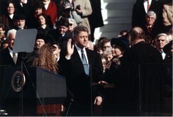 Bill Clinton Inauguration 1993 (Source: Wikipedia)
