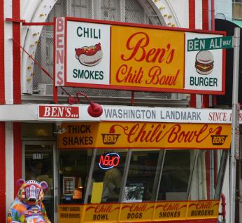 Facade of Ben's Chili Bowl (Photo Source: Creative Commons) https://c1.staticflickr.com/1/12/15542832_25808e5769_b.jpg