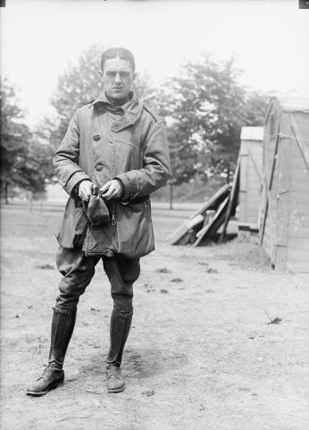 Aviator George Boyle on May 15, 1918. (Source: Library of Congress)