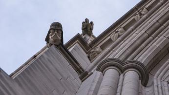 Darth Vader at Washington National Cathedral 