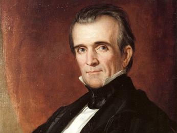 A painting of James Polk