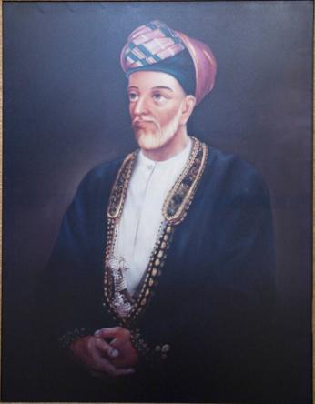 A portrait of Said Bin Sultan of Muscat, Oman and Zanzibar